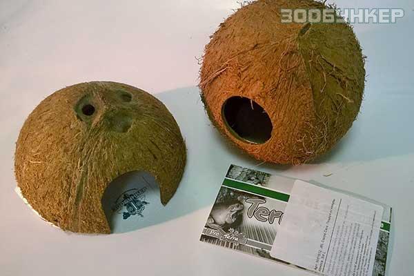 Укрытие декоративное JBL Cocos Cava для террариума или аквариума